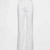 Jeans évasés taille haute style années 70
