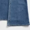 Jeans évasés taille haute style années 70