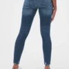 Jeggings de maternité « Favorite » à effet usé et empiècement intégral