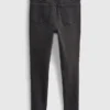 Jeggings taille haute effet usé pour enfants