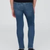 Jeggings à taille mi-haute pour enfants, à enfiler