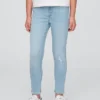 Jeggings à taille mi-haute pour enfants, à enfiler