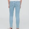 Jeggings à taille mi-haute pour enfants, à enfiler