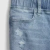 Jeggings à taille mi-haute pour enfants, à enfiler