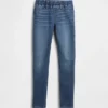 Jeggings à taille mi-haute pour enfants, à enfiler