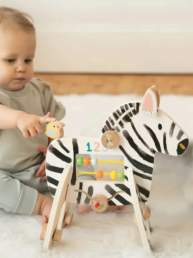 Jouet d'éveil « Safari Zèbre »