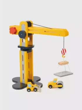 Jouet « Petite grue jaune » pour tout-petits