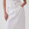 Jupe crayon midi en denim