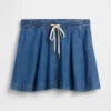Jupe décontractée en denim ultra-doux
