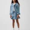 Jupe en denim à volants pour enfant