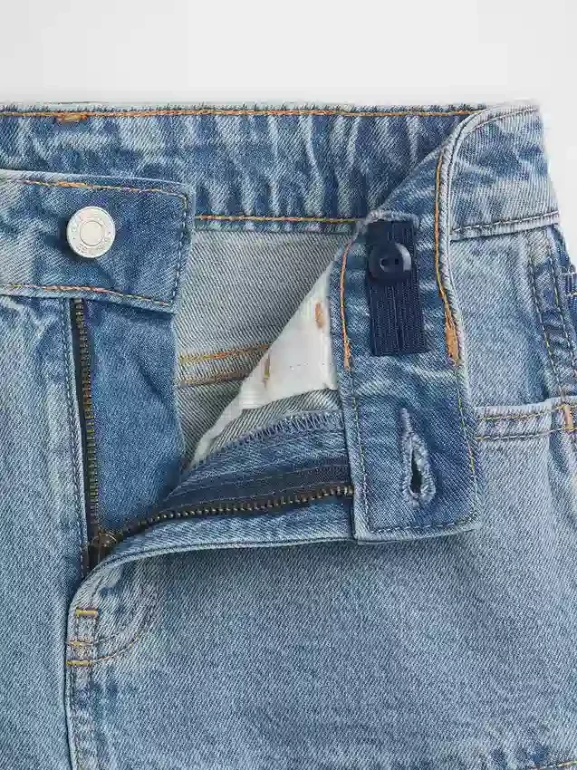 Jupe en denim à volants pour enfant