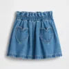 Jupe en jean à poches en forme de cœur pour Bébé & Enfant