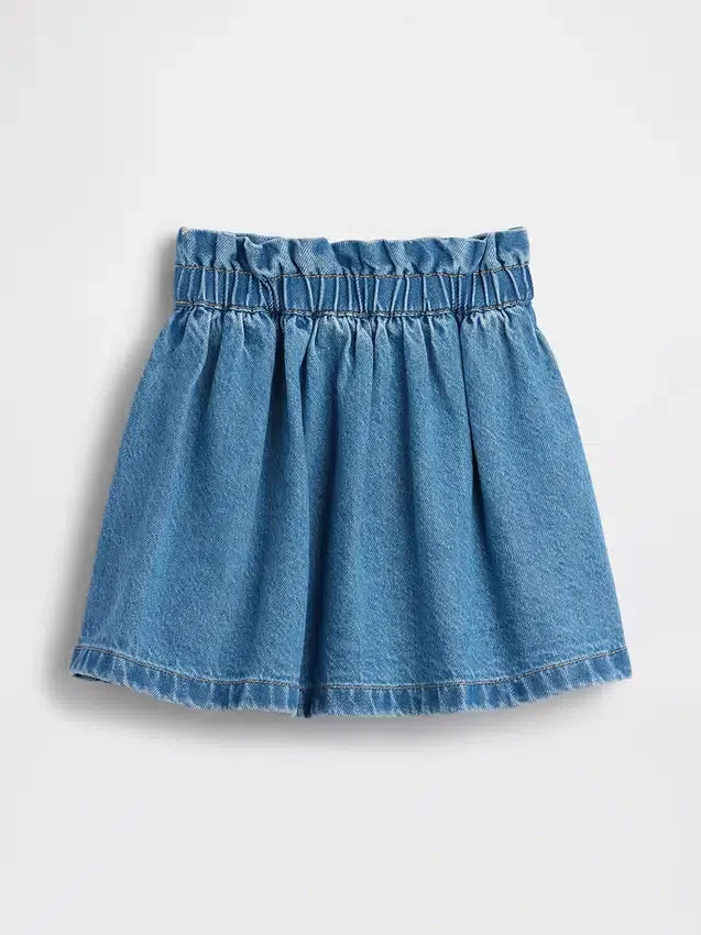 Jupe en jean à poches en forme de cœur pour Bébé & Enfant