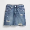 Jupe en jean taille haute pour enfant