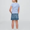Jupe en jean taille haute pour enfant