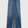 Jupe longue en denim