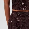 Jupe longue à paillettes