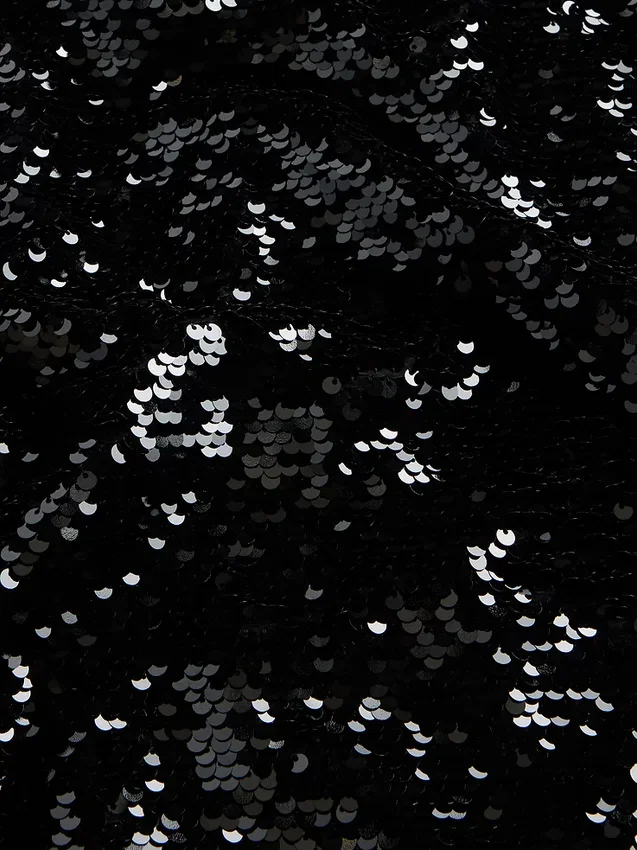 Jupe longue à paillettes