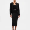 Jupe midi extensible CashSoft