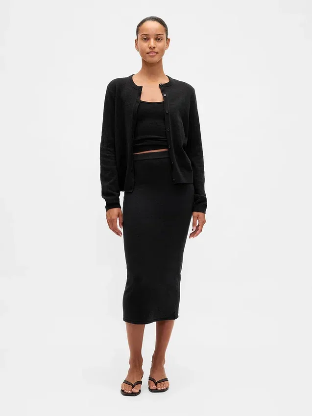 Jupe midi extensible CashSoft