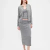Jupe midi extensible CashSoft