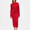 Jupe midi extensible CashSoft