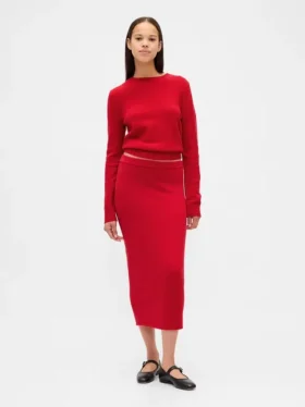 Jupe midi extensible CashSoft