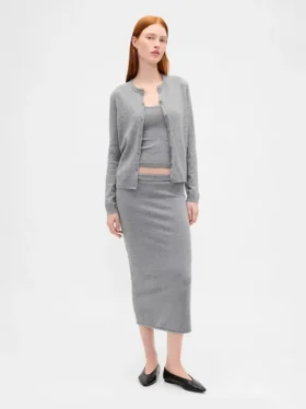 Jupe midi extensible CashSoft