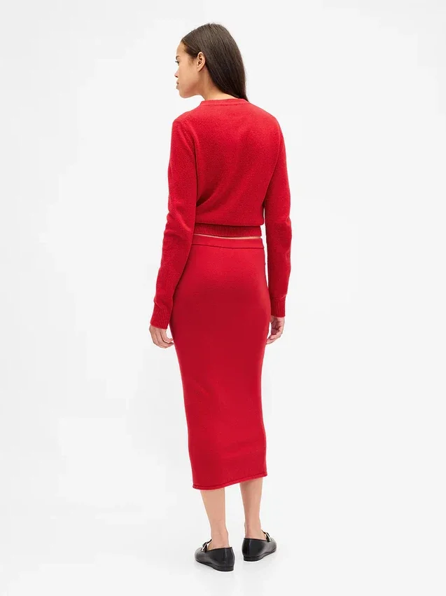 Jupe midi extensible CashSoft