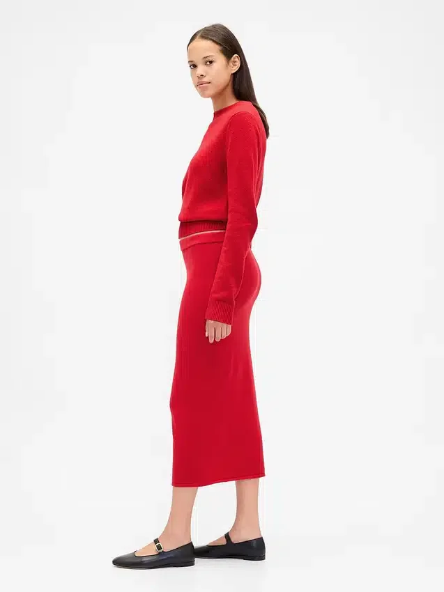 Jupe midi extensible CashSoft