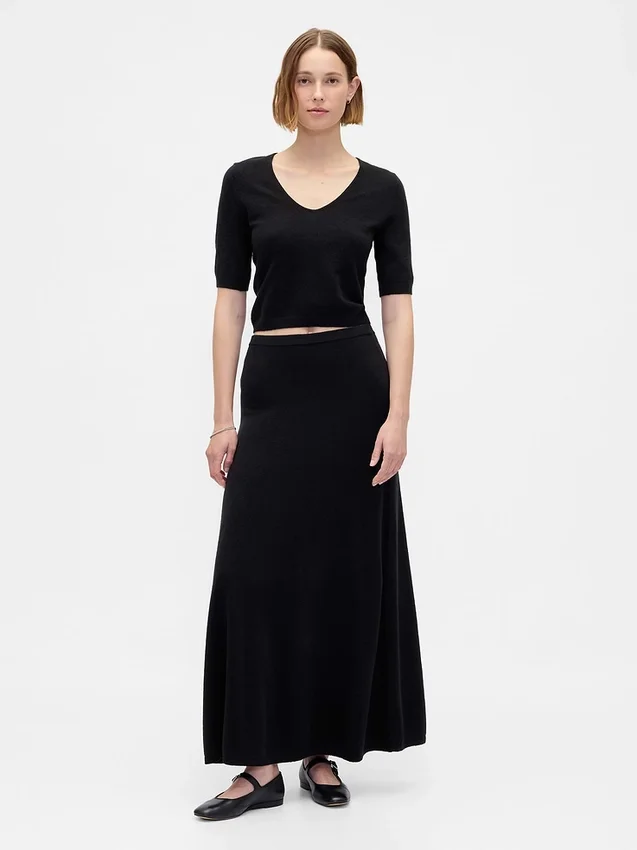 Jupe-pull longue CashSoft