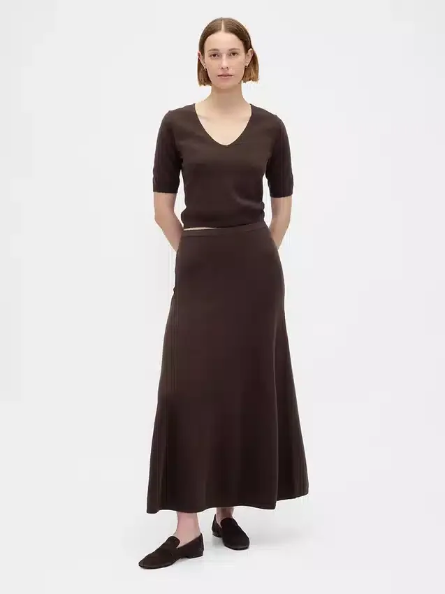 Jupe-pull longue CashSoft