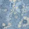 Jupe-salopette en denim à motifs floraux pour enfant
