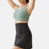 Jupe-short de soutien post-partum noire « New Mama » d’Ingrid et Isabel