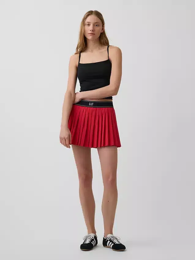 Jupe-short de sport plissée GapFit Tech