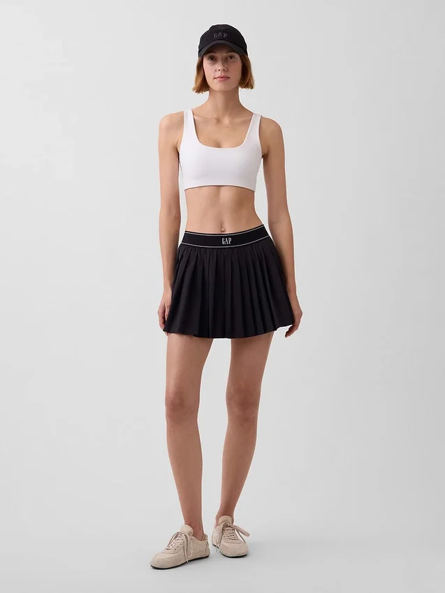 Jupe-short de sport plissée GapFit Tech