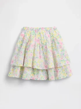Jupe-short à double volant pour Bébé & Enfant