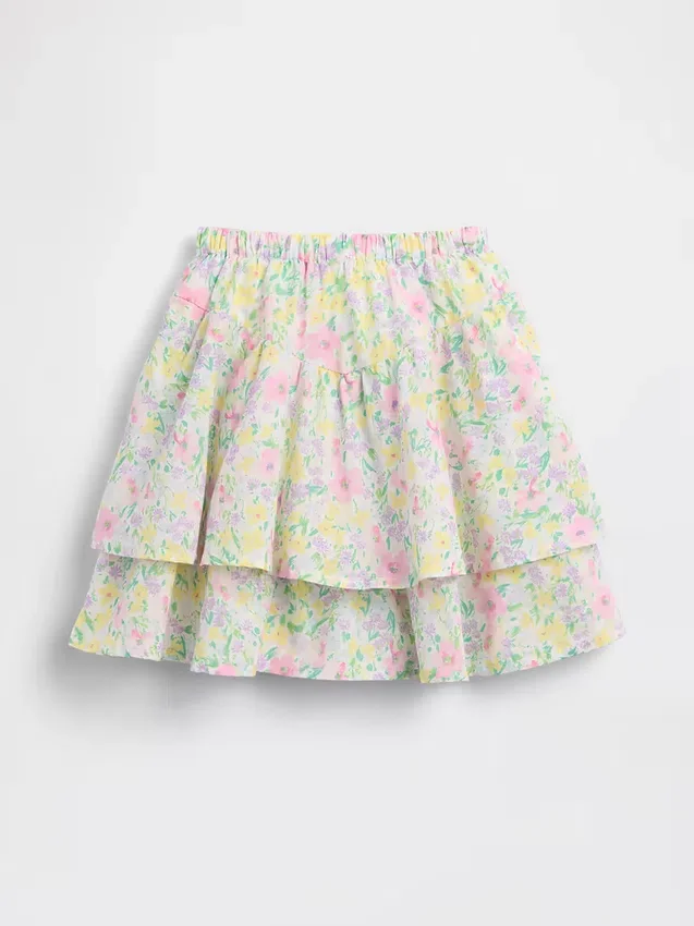 Jupe-short à double volant pour Bébé & Enfant