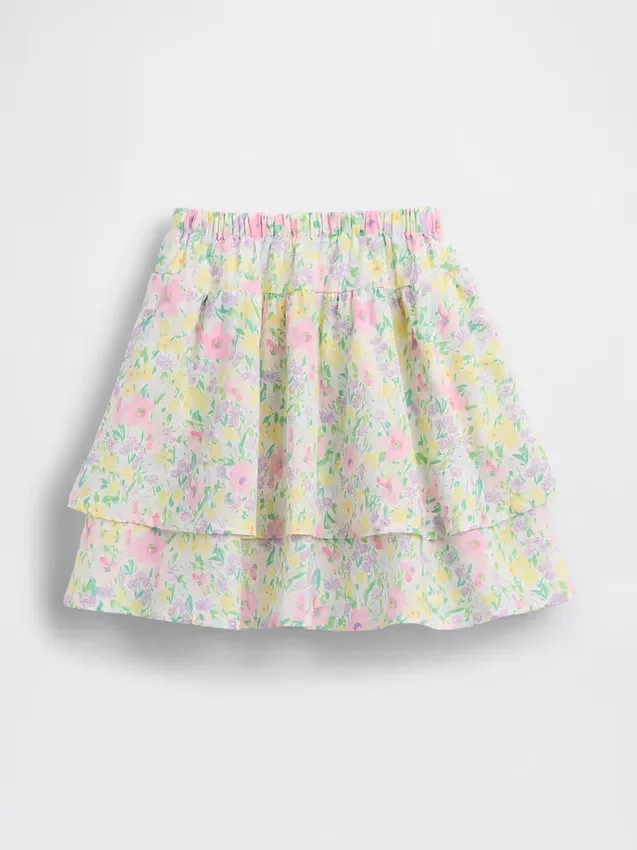 Jupe-short à double volant pour Bébé & Enfant