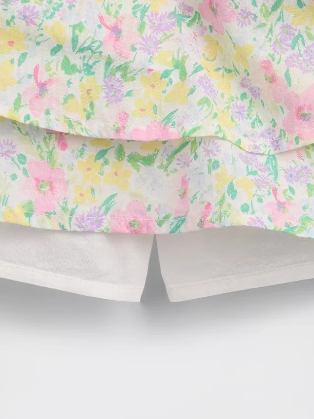 Jupe-short à double volant pour Bébé & Enfant
