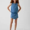 Jupe-short en denim pour enfant