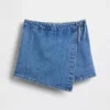 Jupe-short en denim pour enfant