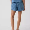 Jupe-short en denim pour enfant