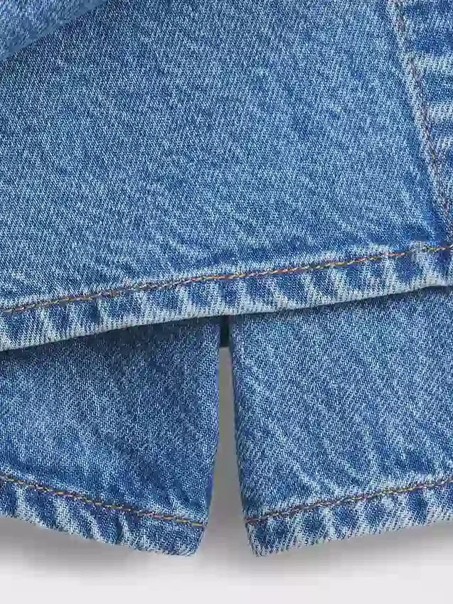 Jupe-short en denim pour enfant