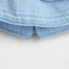 Jupe-short en denim à volants pour Bébé & Enfant