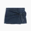 Jupe-short en jean à nœud pour Bébé & Enfant