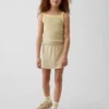 Jupe-short facile à enfiler pour enfants