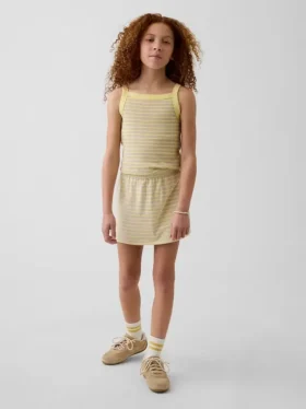 Jupe-short facile à enfiler pour enfants