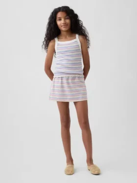 Jupe-short facile à enfiler pour enfants