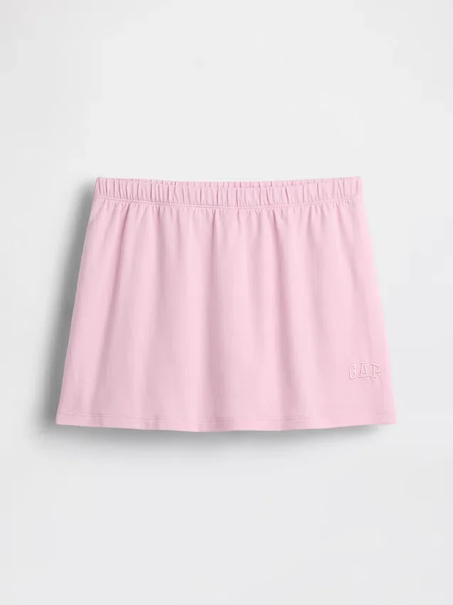 Jupe-short facile à enfiler pour enfants